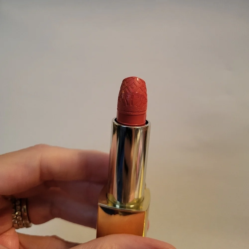Limited Holiday Edition Dior Rouge Satin Lipstick: Royal Coral (374), New